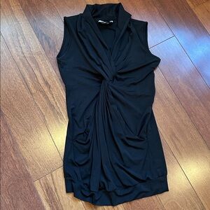 Veronique by Gilt Black Maternity Sleeveless Top